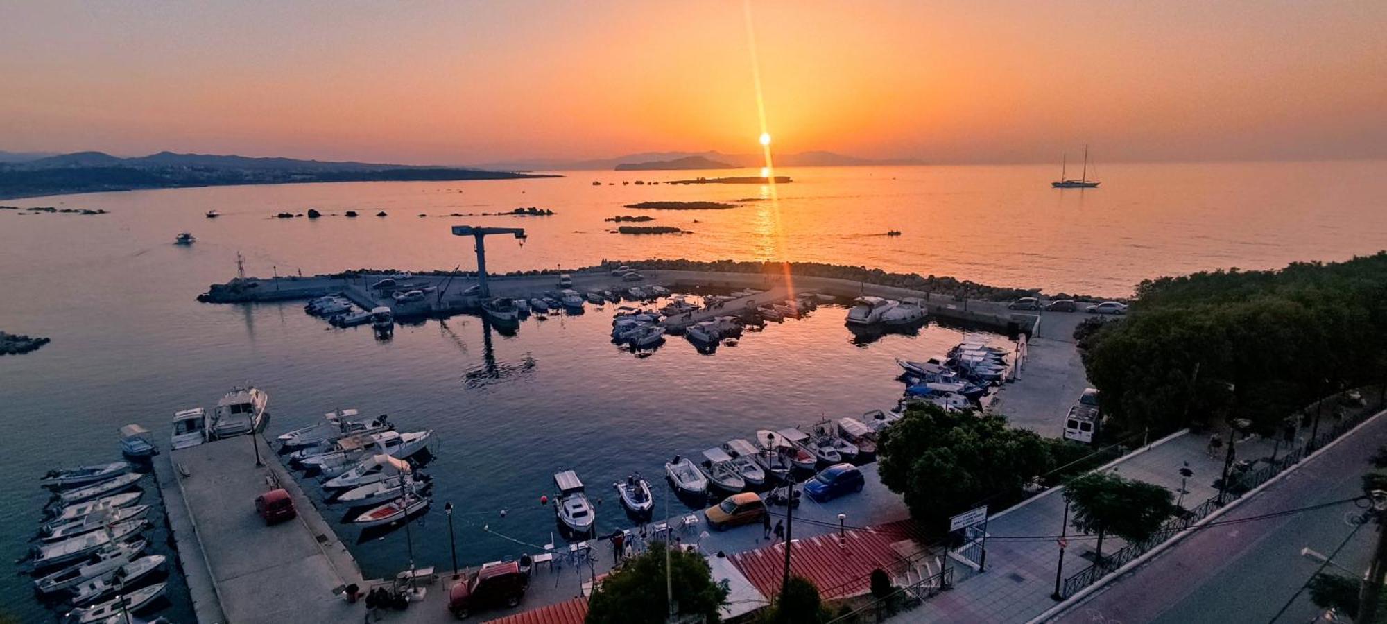 Apartamento Panoramic Sea View La Canea Exterior foto