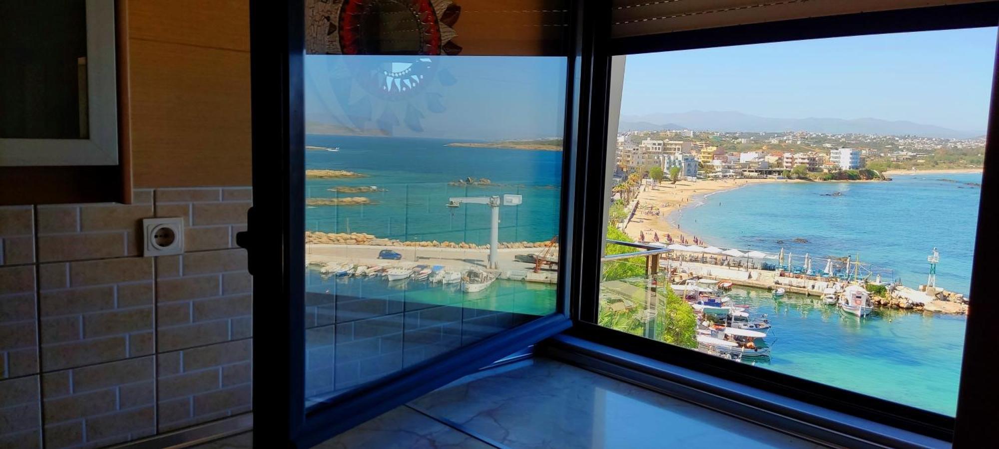 Apartamento Panoramic Sea View La Canea Exterior foto