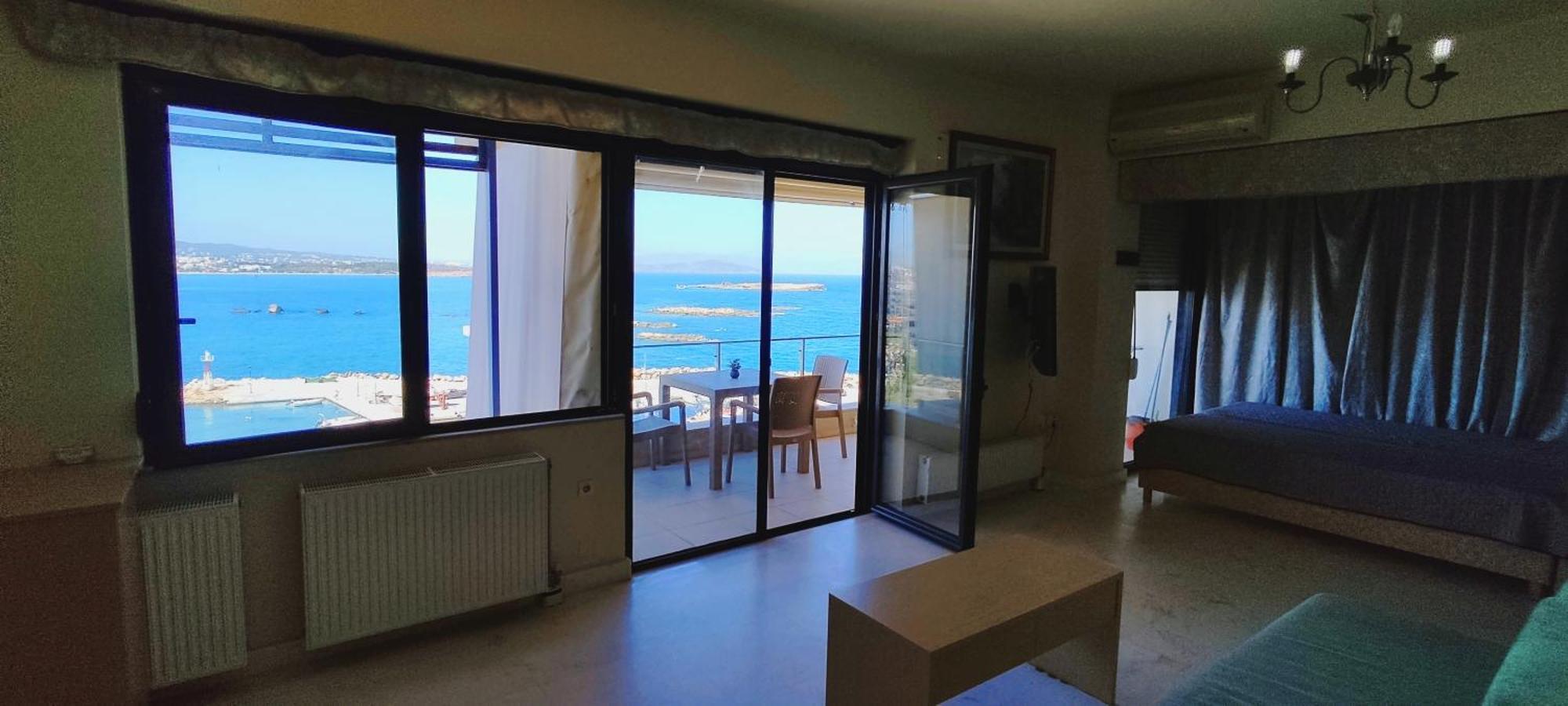 Apartamento Panoramic Sea View La Canea Exterior foto