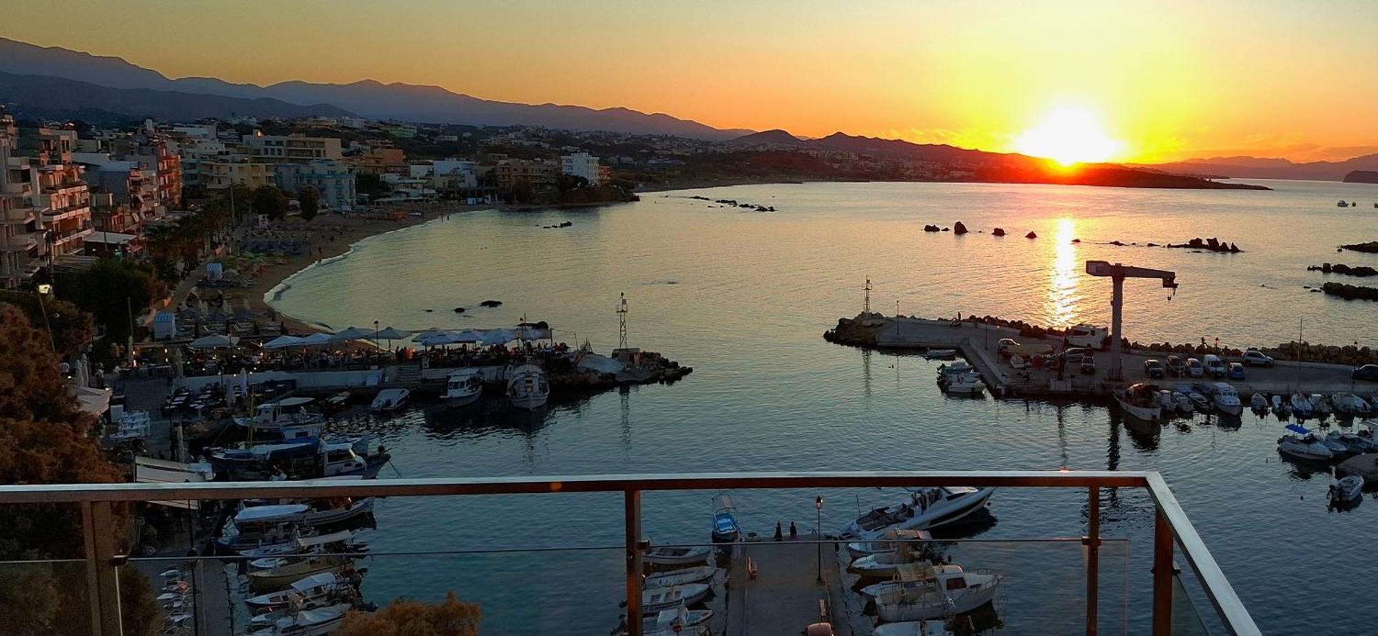 Apartamento Panoramic Sea View La Canea Exterior foto
