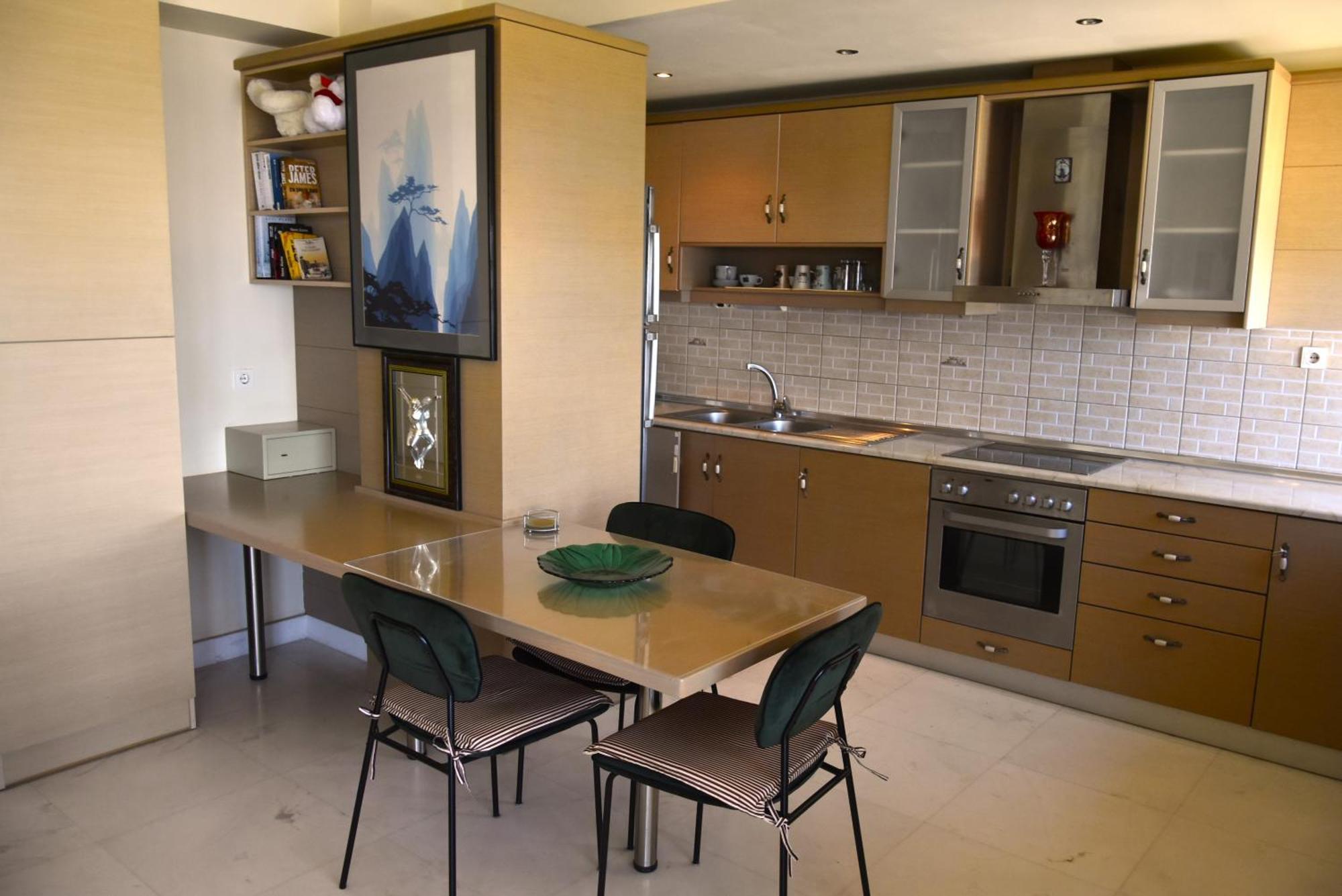 Apartamento Panoramic Sea View La Canea Exterior foto